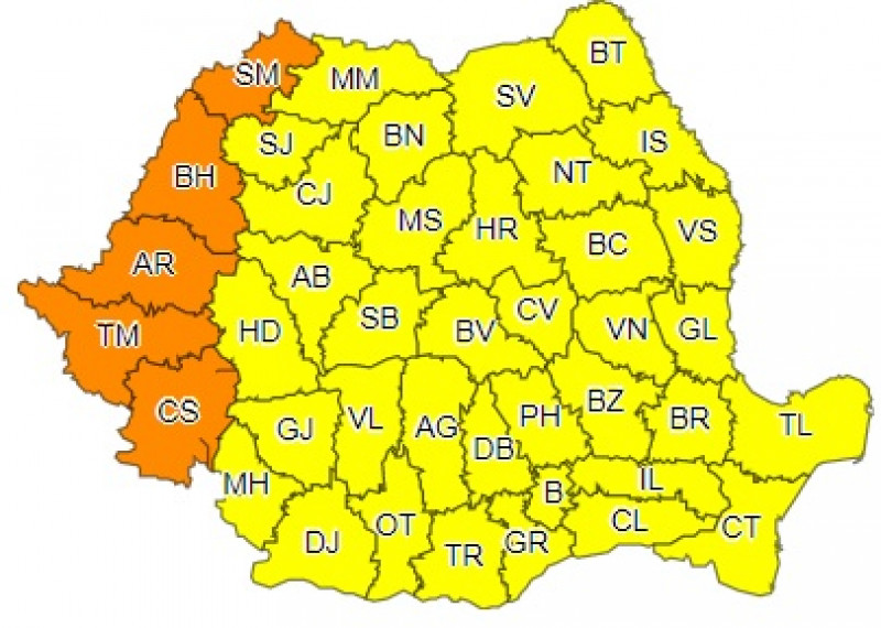 Câte zile va ține canicula în România