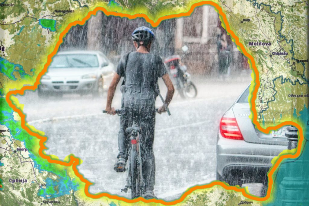 Cod portocaliu emis de ANM. Urmează furtuni și ploi torențiale. Avertismentul meteorologilor