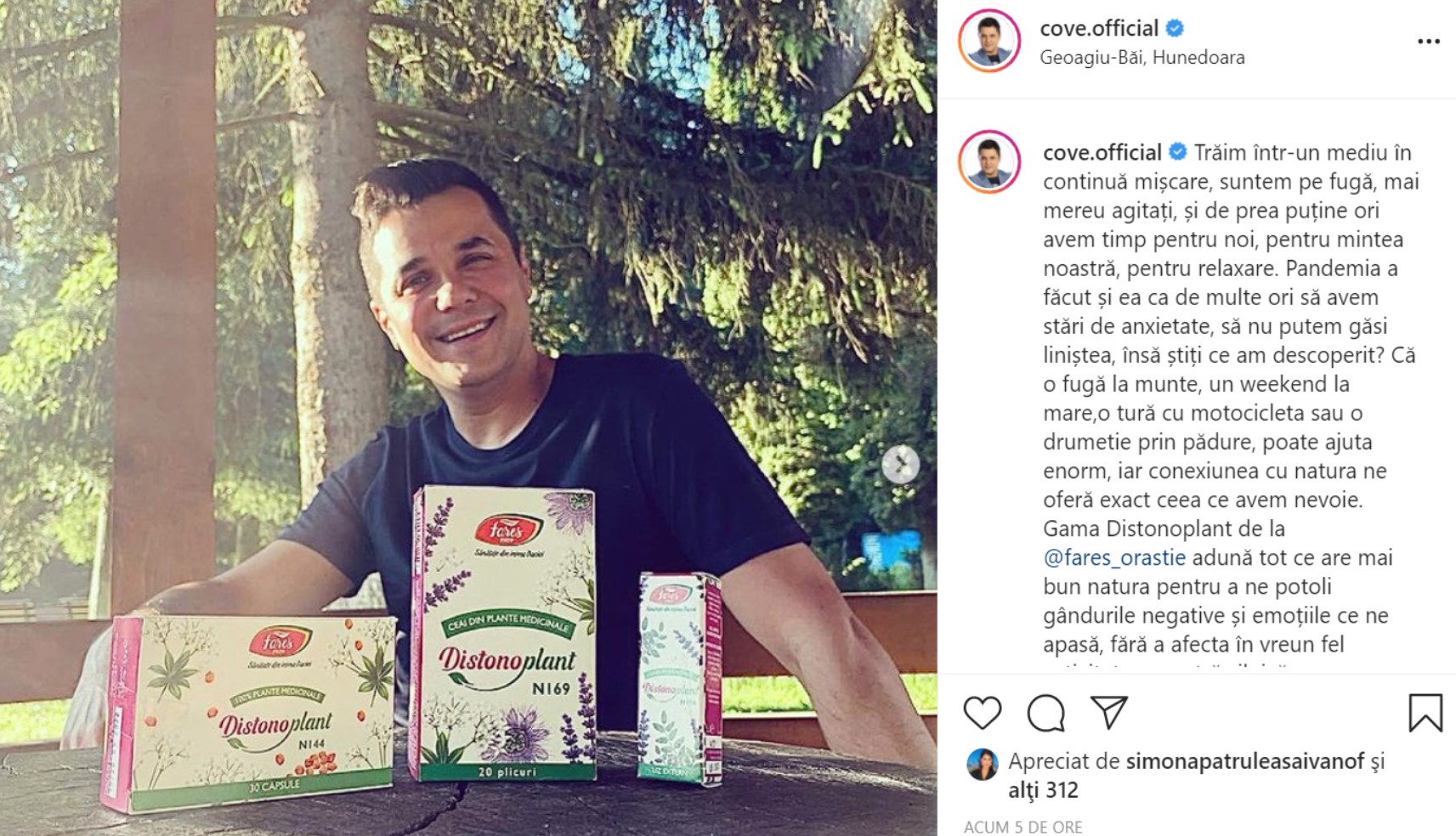 Motivul pentru care Cove nu a venit la emisiune
