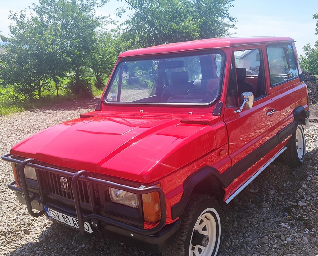 Imagini de senzație cu un Aro 10 din 1987, readus la viață de un sucevean FOTO