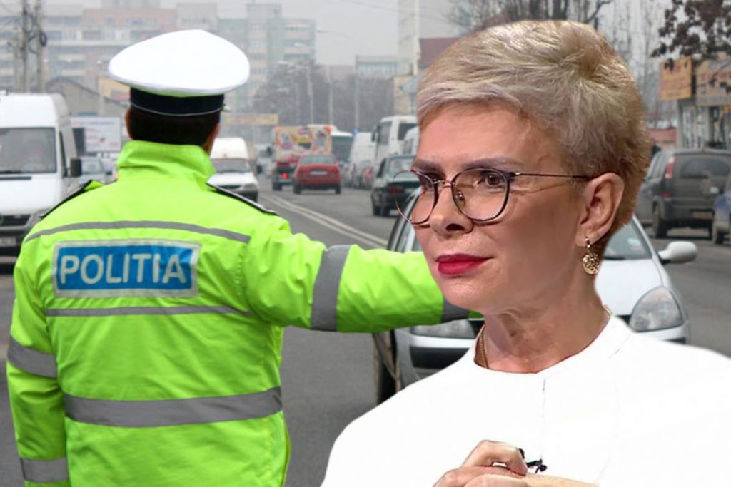 Teo Trandafir, oprită de poliție în trafic. Se aștepta la o amendă, dar ce a urmat a lăsat-o fără cuvinte