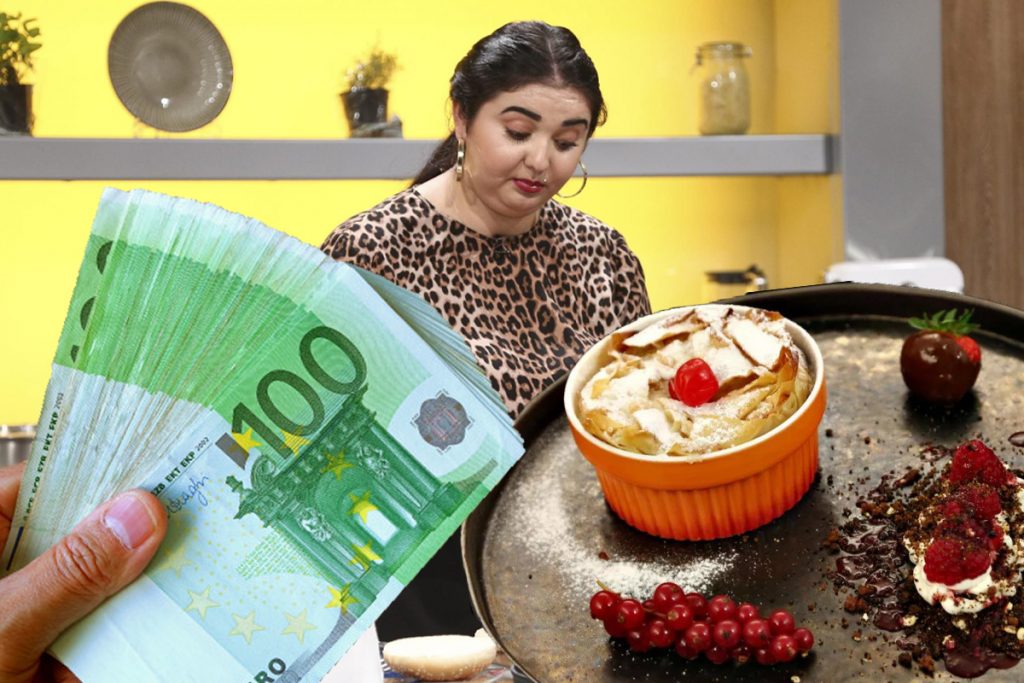 Vedeta care a mâncat ”plăcinta de 30.000 de euro” a Narcisei Birjaru. Imediat s-a lăudat cu ea pe Internet