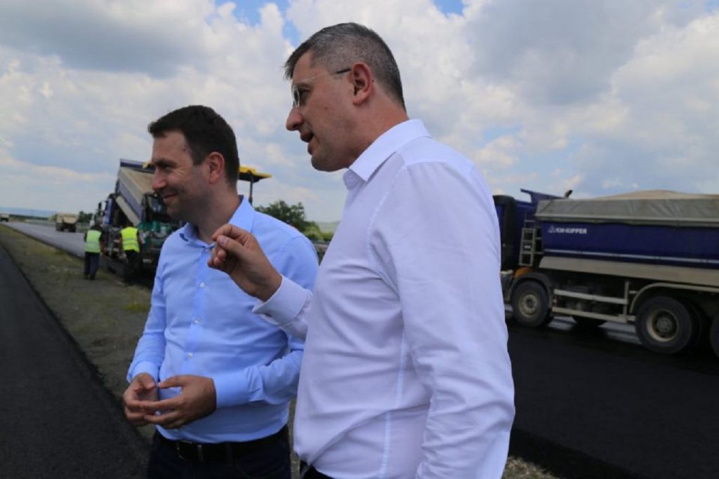 Catalin Drula si Dan Barna s-au asigurat ca lucrarile la A10 decurg bine