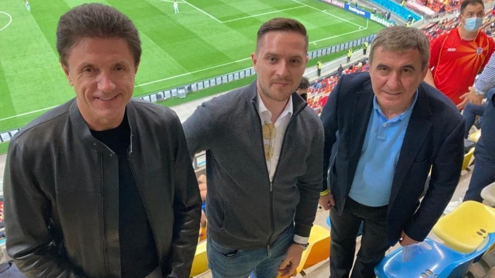 Cei doi mari fotbalisti nu au mai avut loc la tribuna VIP