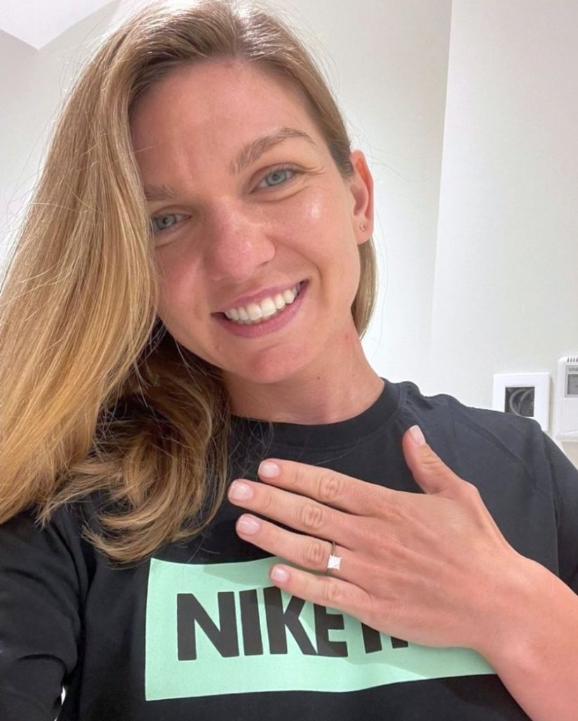Simona Halep se marita curand