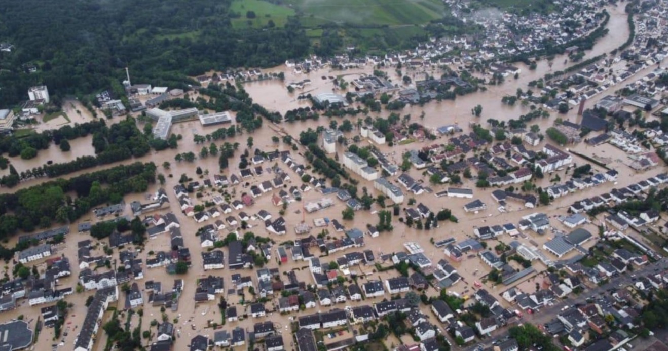 Inundatii devastatoare Germania