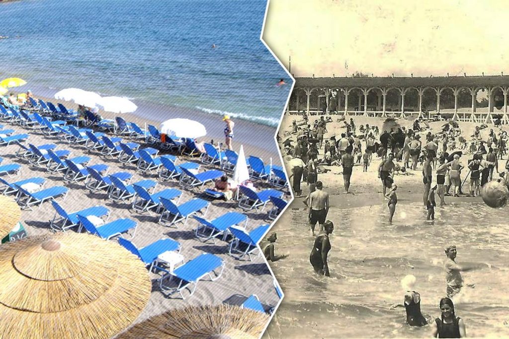 Cum arăta plaja la Marea Neagră în urmă cu mai bine de 100 de ani. Nu toată lumea își permitea să meargă pe litoral