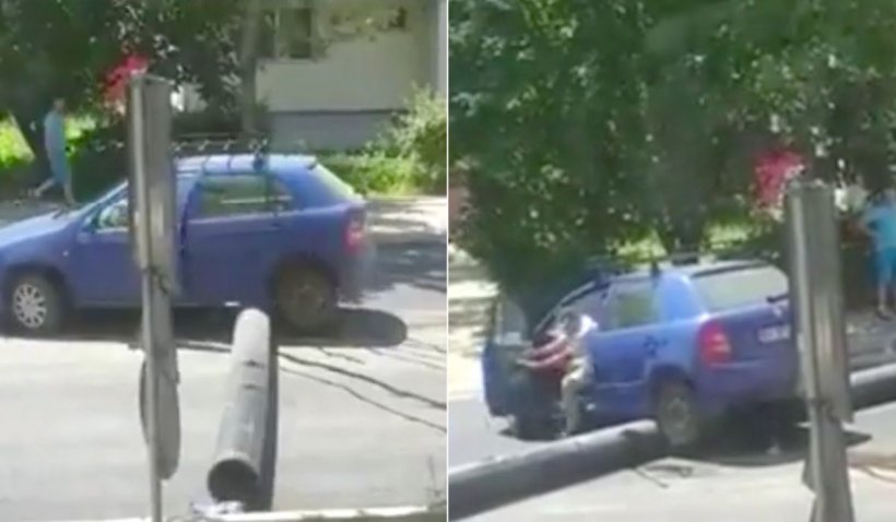 Nu există aşa ceva. Un şofer din Braşov a vrut să treacă peste o conductă cu maşina. Imaginile fac înconjurul ţării