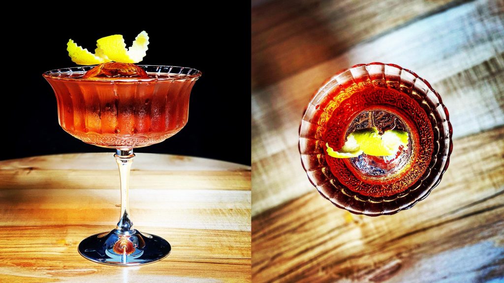 Cum faci un cocktail clasic cu whiskey și cognac, Vieux Carré