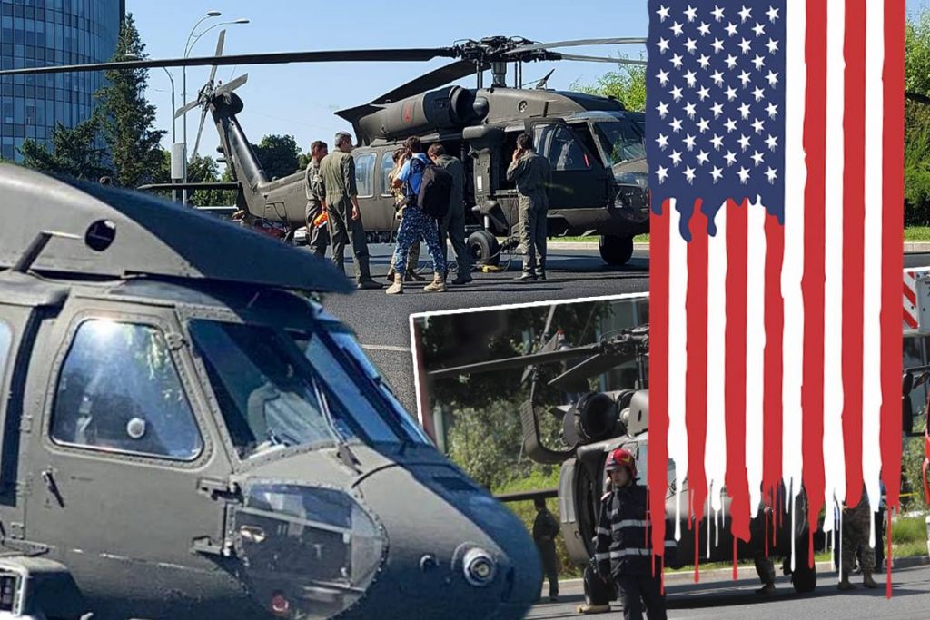 Elicopter american, aterizat forțat în piața Charles de Gaulle. Reacția de ultimă oră a ambasadei SUA