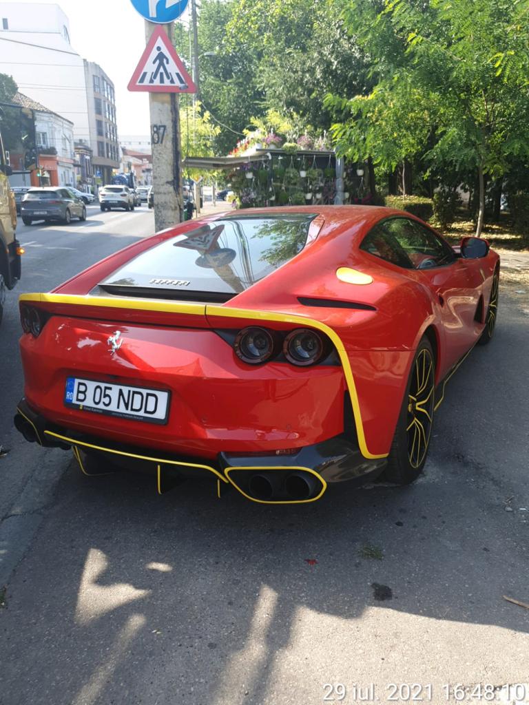 Bolid de lux, ridicat de Politia Locala Constanta