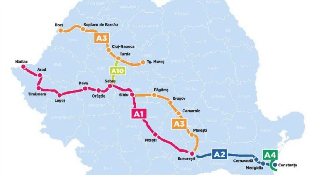 CNAIR, plată de 18 milioane lei pentru completarea studiului de fezabilitate pentru Autostrada Brașov-Făgăraș