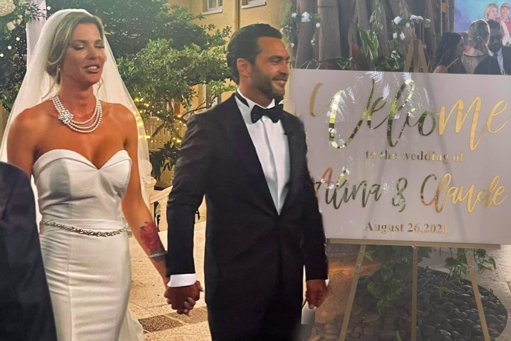 Cât a costat meniul de la nunta Alinei Vidican cu Claude Senhoreti. Sărmăluţele nu au lipsit de la luxosul eveniment