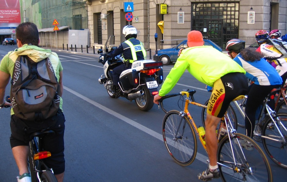 Centrul Timisoarei, redeschis biciclistilor