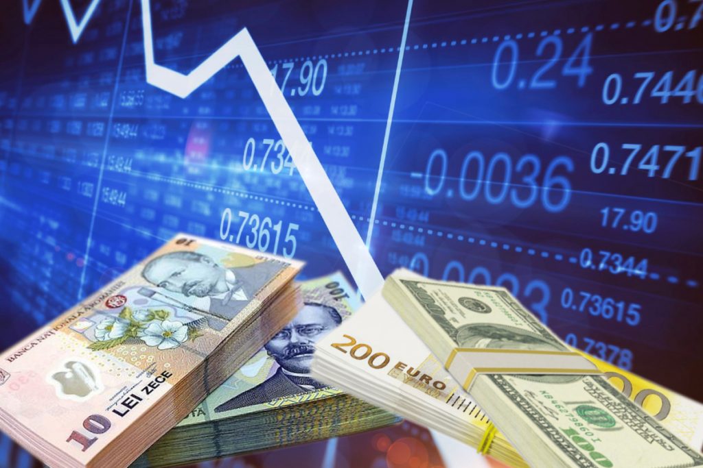 Curs BNR marţi, 24 august. Euro și dolarul, în scădere