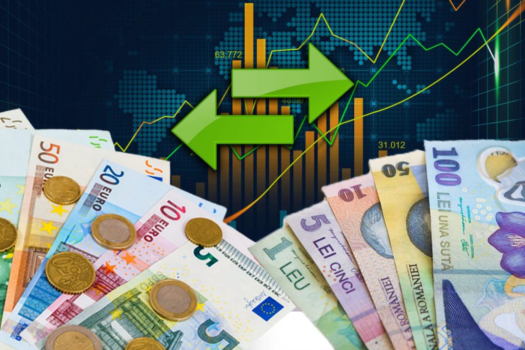 Curs valutar BNR 23 august 2021. Euro și dolarul înregistrează scăderi importante