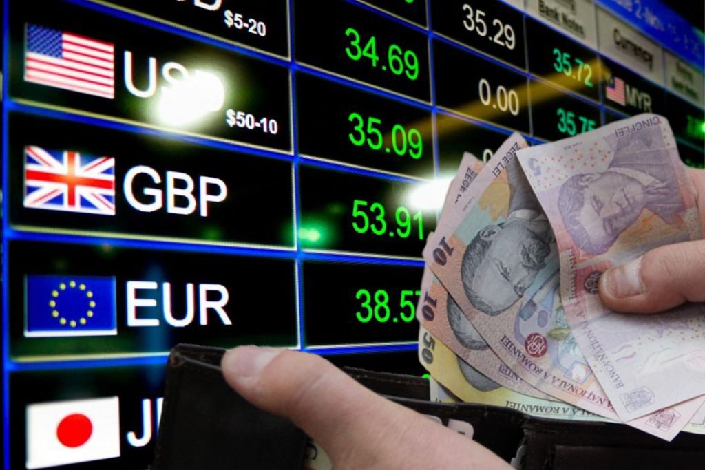 Curs valutar BNR miercuri, 18 august 2021. Leul pierde teren în fața euro
