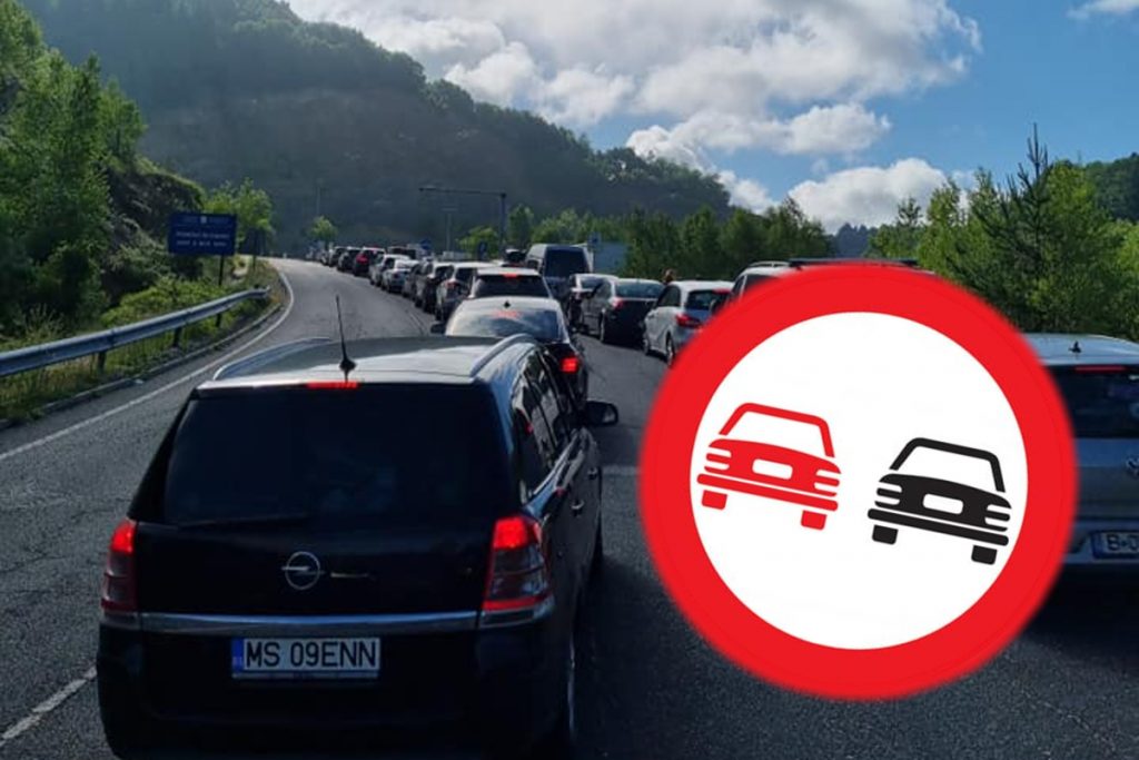 Pedeapsa dură primită de şoferii care depăşesc coloana de maşini. Te vei gândi de două ori înainte data viitoare
