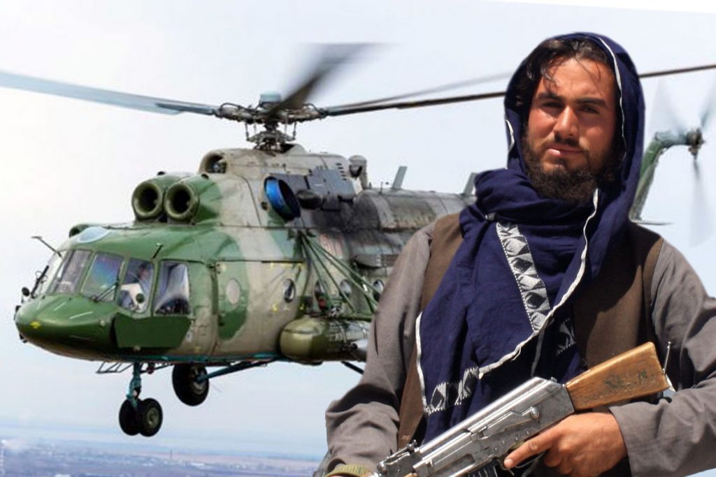 Talibanii au pus mâna pe armament rusesc. Cum au reușit să intre în posesia a 100 de elicoptere
