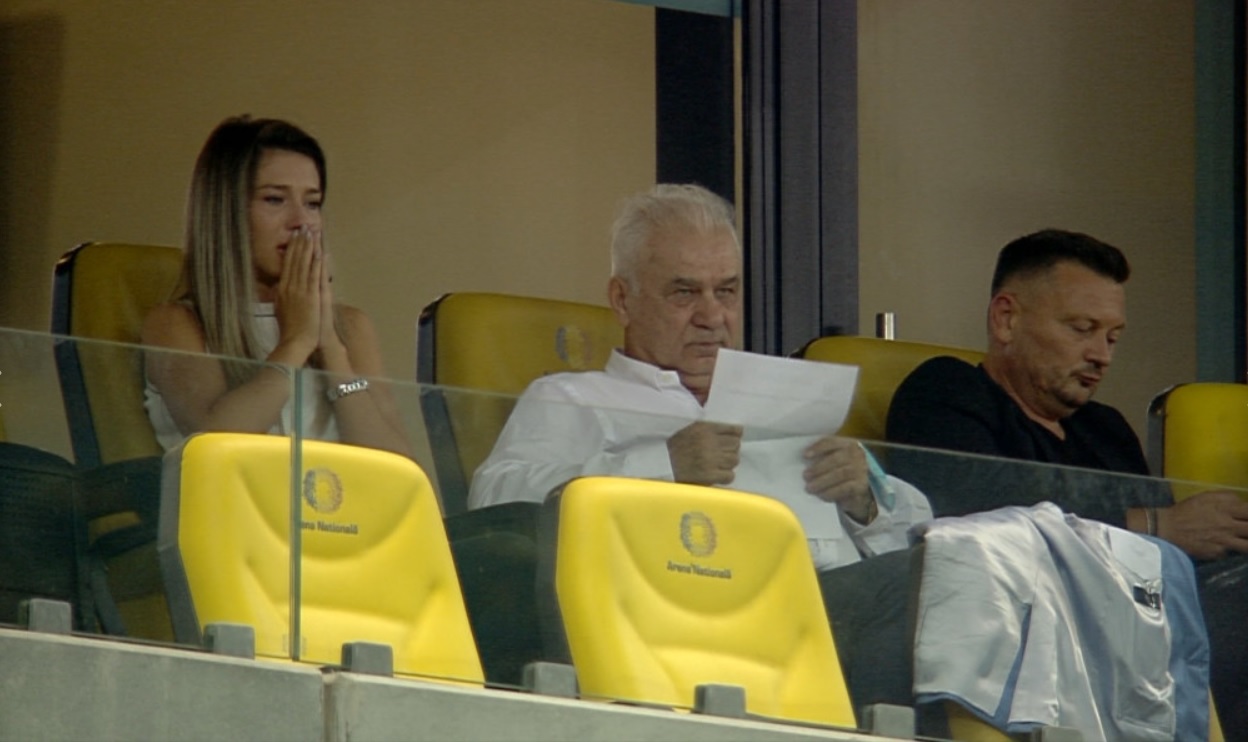 Maria Iordanescu a plans de doua ori la debutul fratelui ei la FCSB. Ce s-a intamplat in tribuna de la Arena Nationala