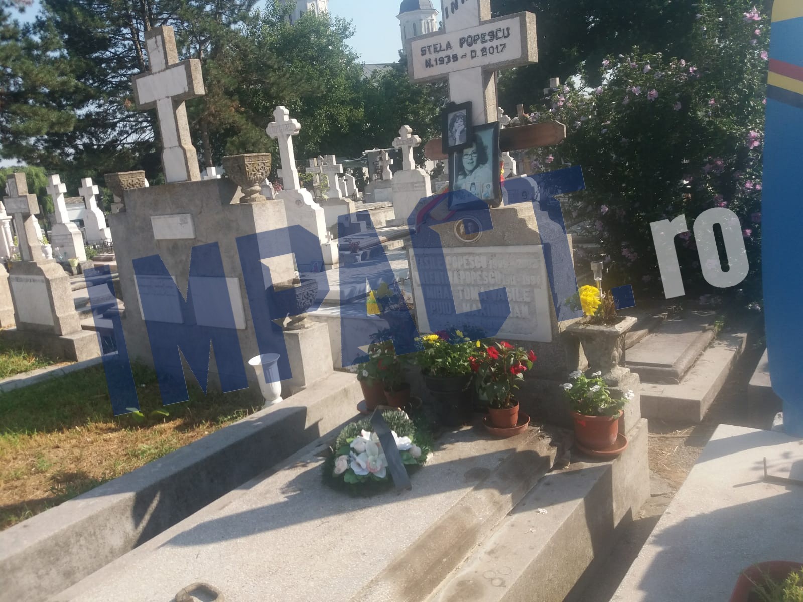 De ce a fost inmormantata de fapt Stela Popescu la Cimitirul Cernica