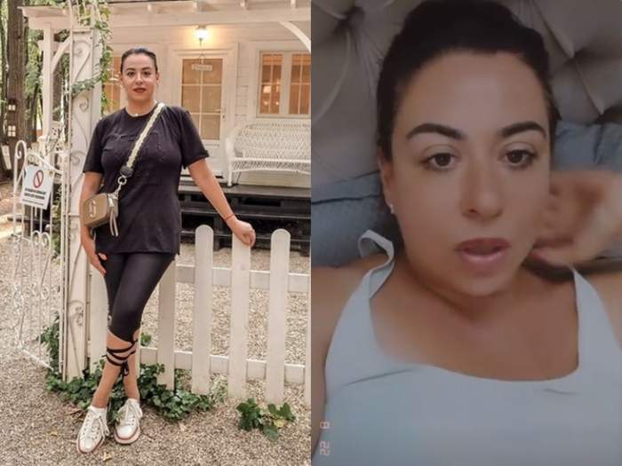 Oana Roman, din nou la spital.