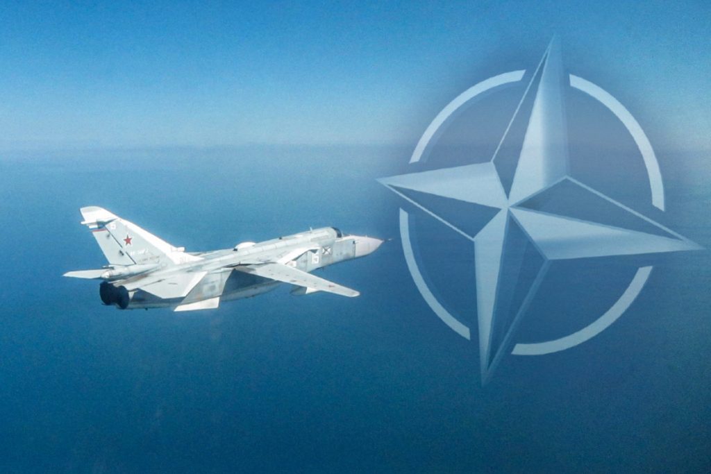 Aeronave NATO au interceptat avioane militare ale Rusiei deasupra Mării Negre