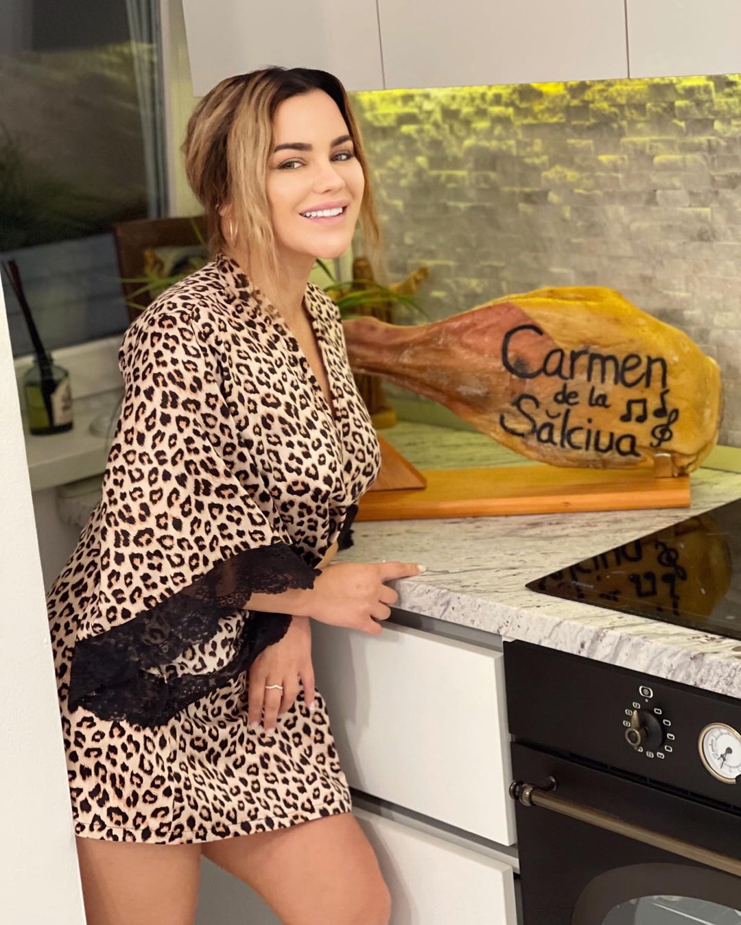 Carmen de la Salciua a primit un cadou inedit