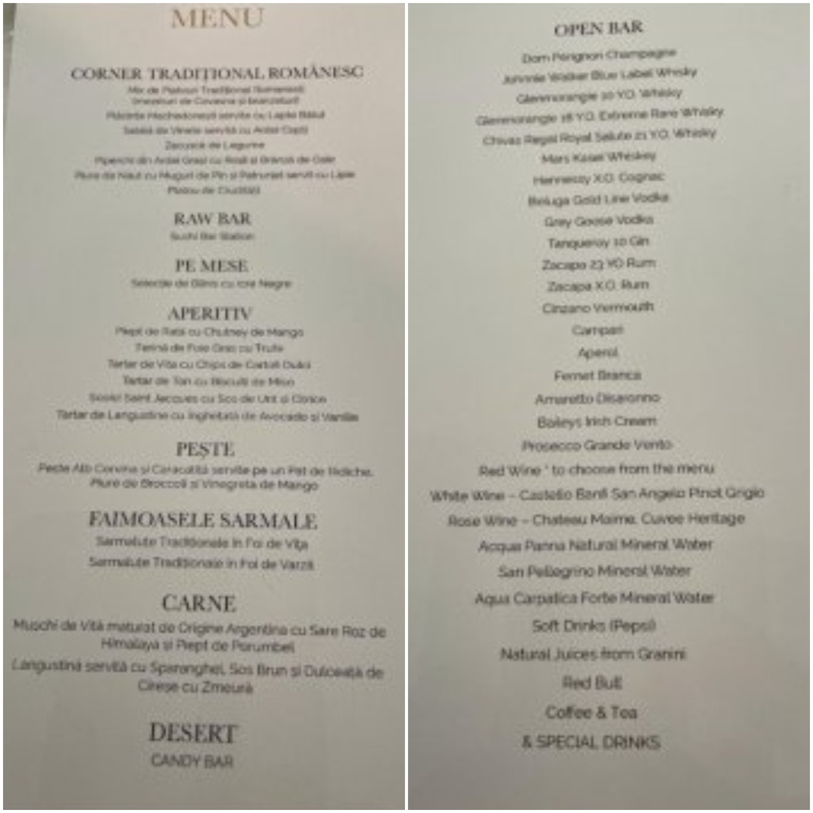 Ce meniu a ales Simona Halep pentru invitații săi