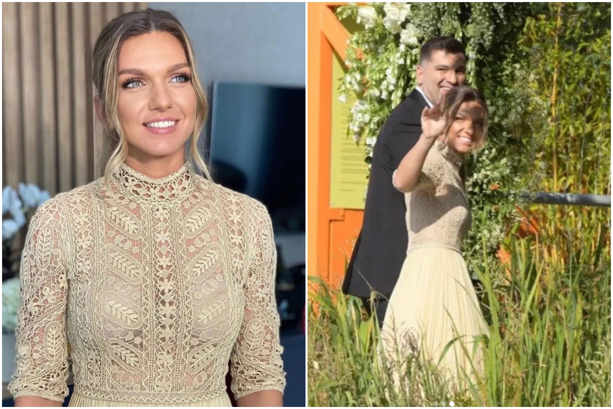 Cătălin Botezatu despre rochia aleasă de Simona Halep pentru cununia civilă