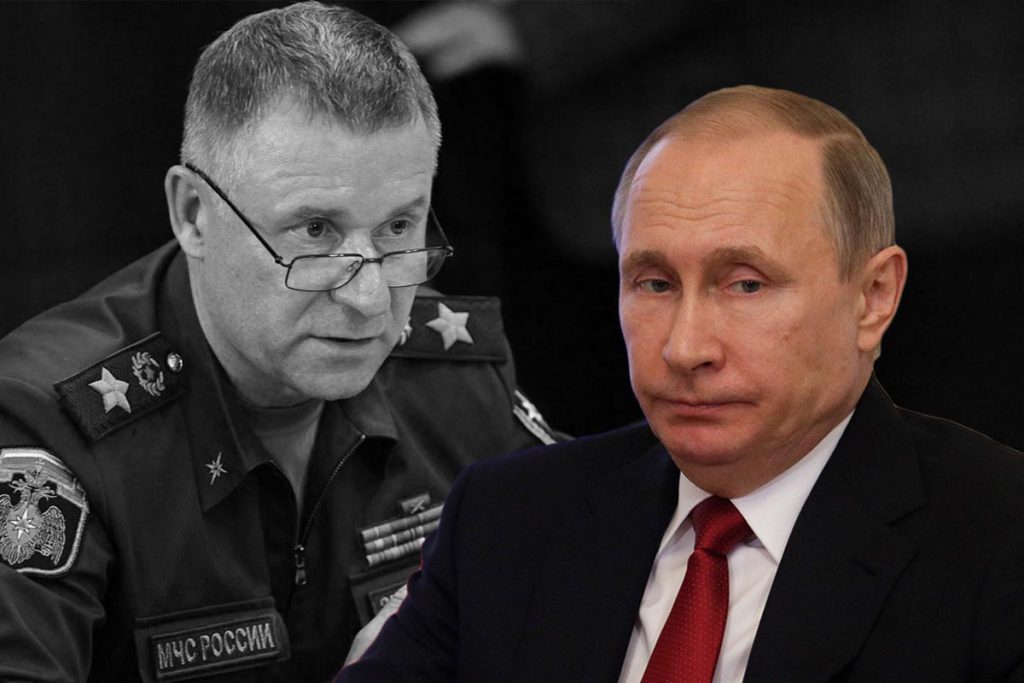 Cum a murit ministrul rus pentru situații de urgență. În trecut fusese bodyguard-ul lui Putin