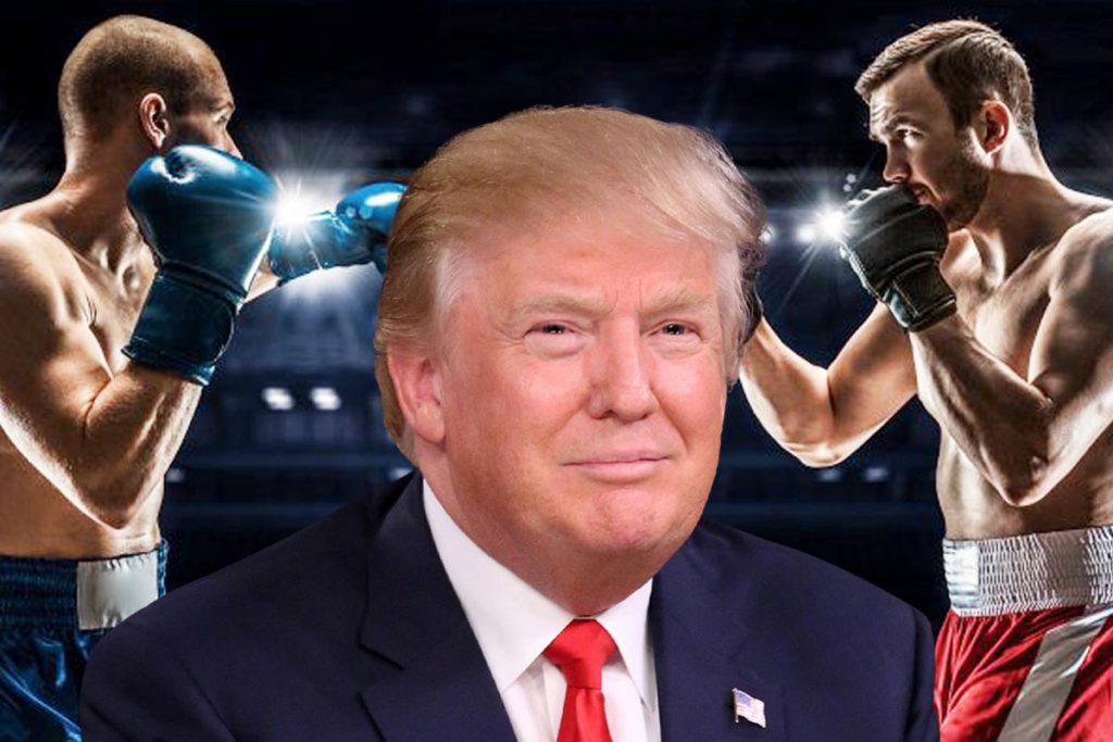 Donald Trump se face comentator de box. Va debuta cu un meci special. ”Nu vreți să ratați așa ceva”