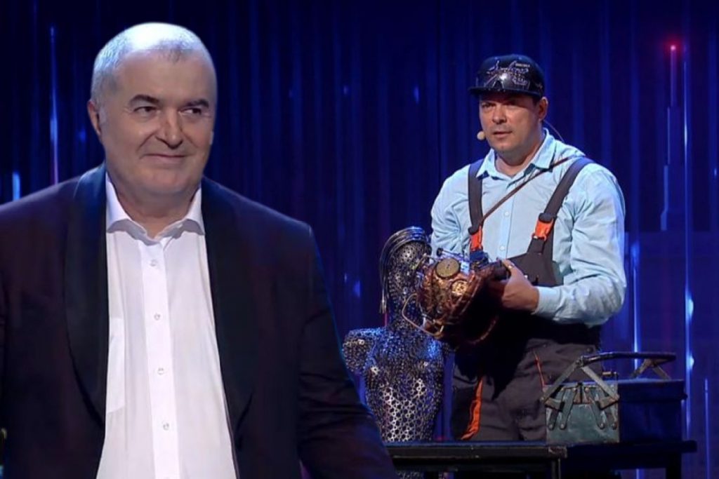 Florin Călinescu îl vedea deja bogat. Câţi bani face ”Regele șaibelor”, de la ”Românii au talent” din operele de artă din fiare vechi EXCLUSIV