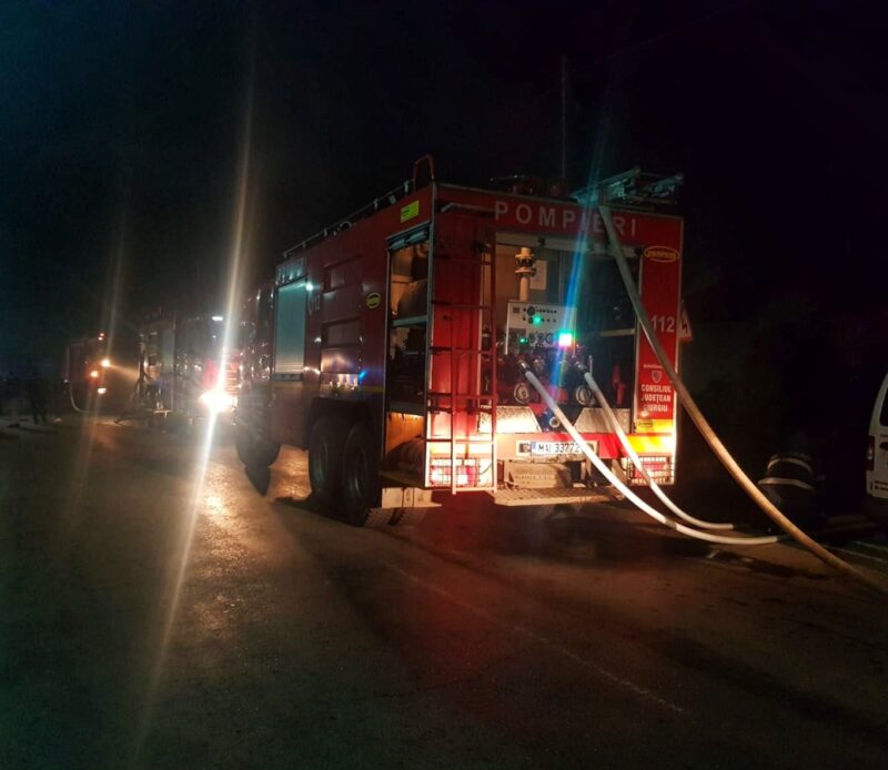 Incendiu la Spitalul de Psihiatrie Vulcan, din Brașov. Pompierii, chemați de urgență, 150 de pacienți au fost evacuați