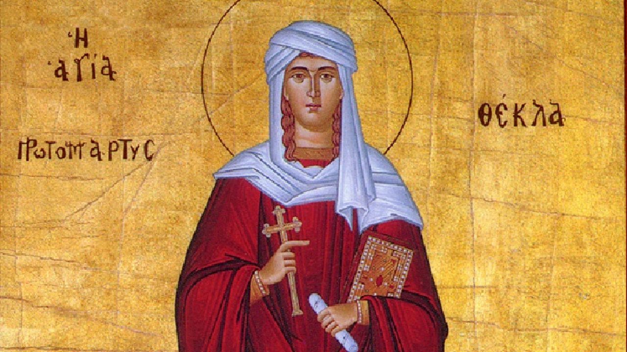 Calendar ortodox vineri, 24 septembrie 2021. Povestea Sfintei Mucenite Tecla