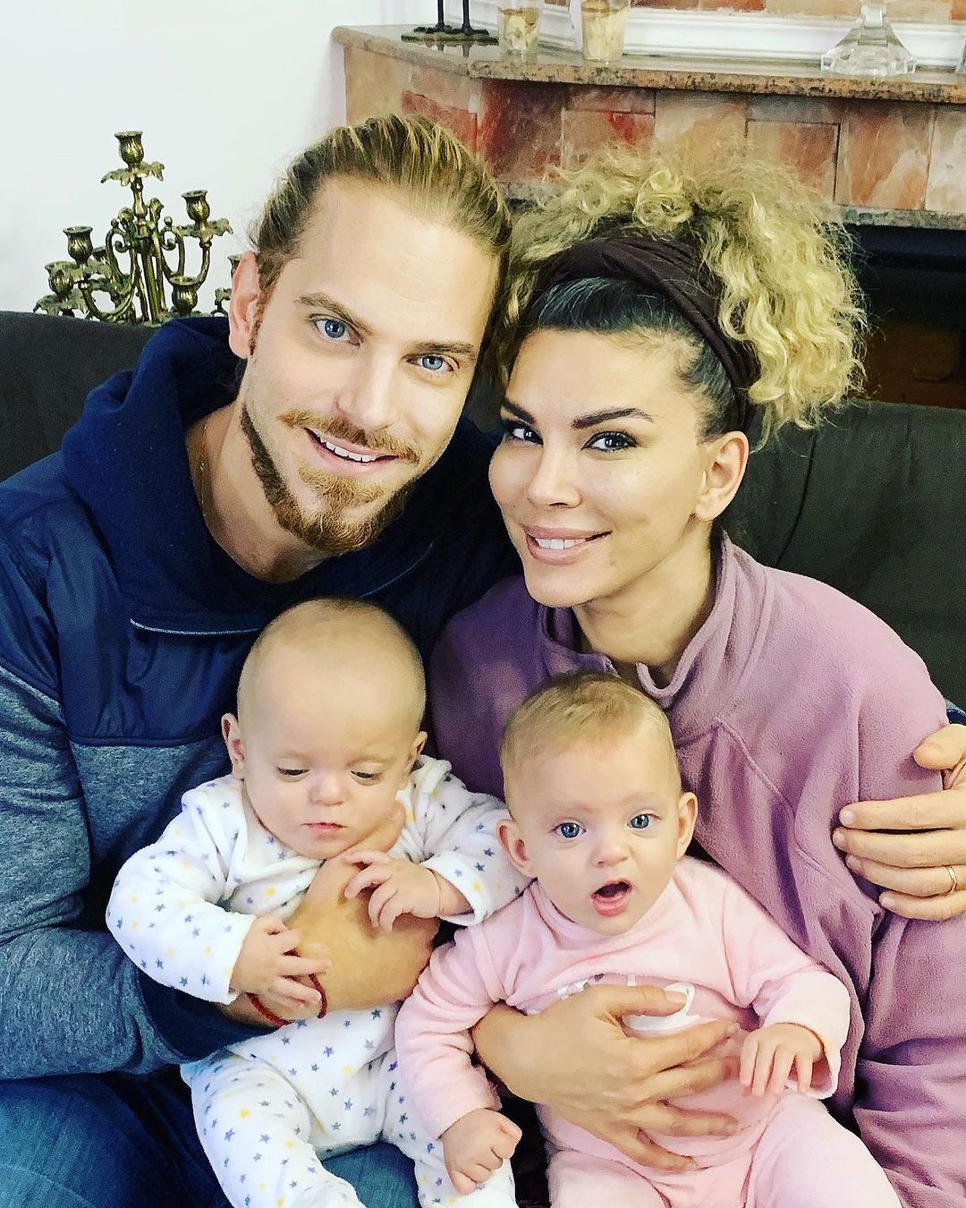 Alina, Ilan Laufer și cei doi gemeni