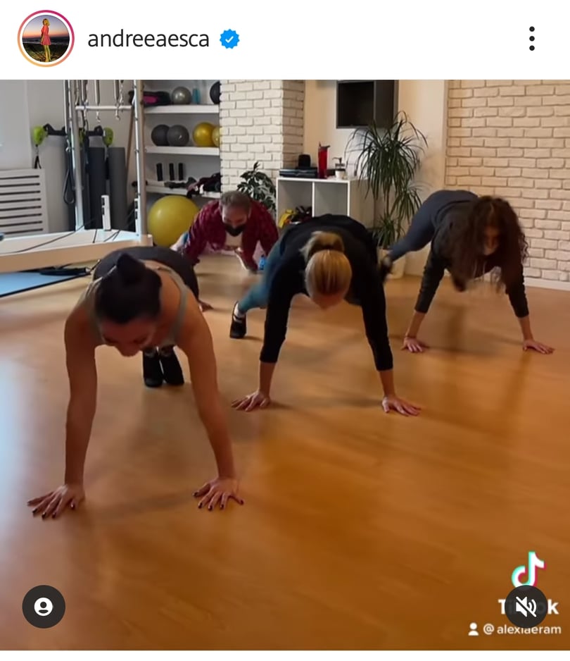 Andreea Esca pe Tik Tok