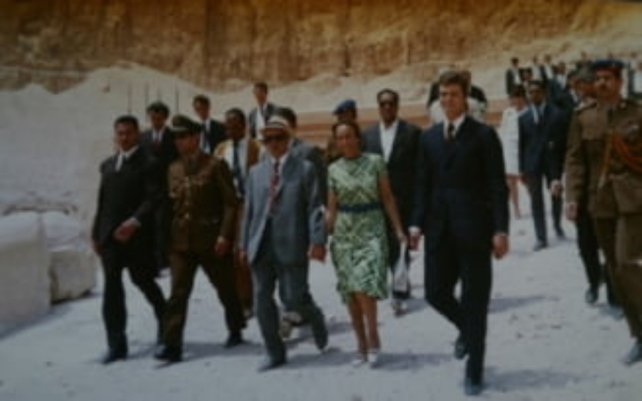 Cadoul primit de Nicolae Ceaușescu la vizita din Egipt