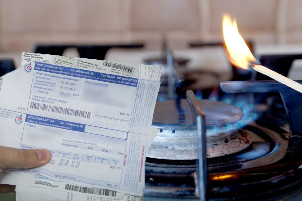 Facturi imense la gaze în noiembrie
