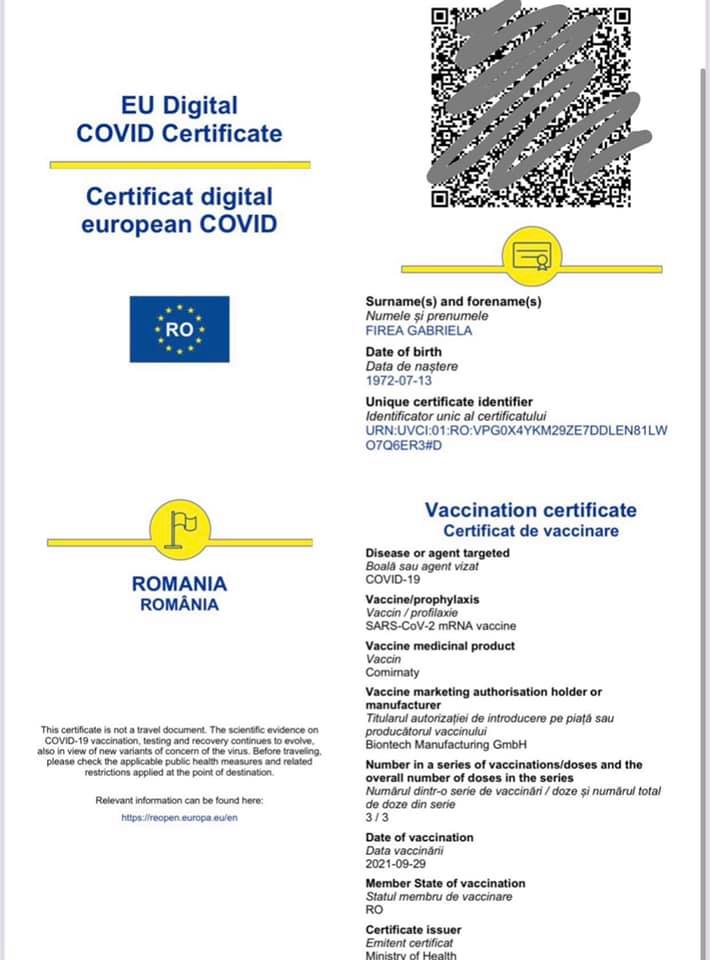 Gabriela Firea are covid