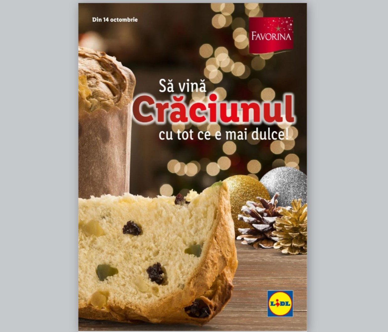 Lidl a lansat catalogul de Crăciun 2021