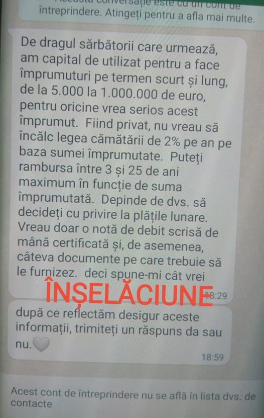 Mesajul de pe WhatsApp care te poate costa mult