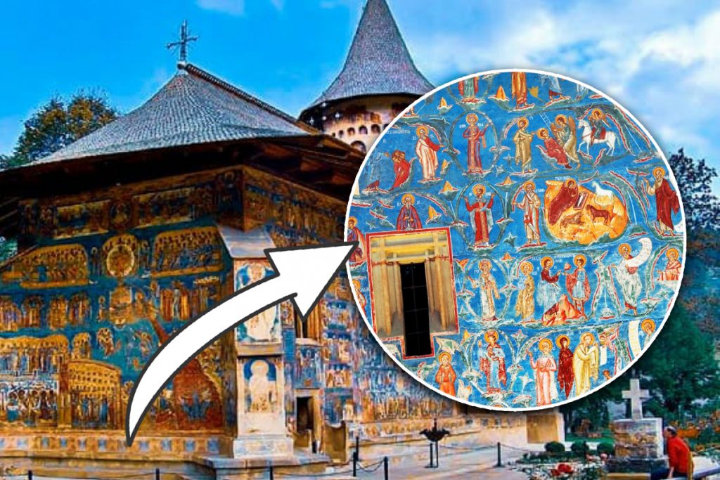Secretele Mănăstirii Voroneţ. Cum a fost obţinut celebrul „albastru de Voroneţ”, culoarea care a făcut ca lăcaşul de cult să fie cunoscut