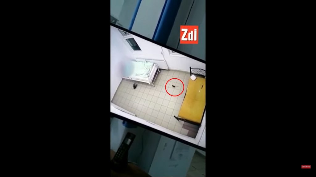 Imagini incredibile la Spitalul de Psihiatrie „Socola” din Iaşi. Un şobolan se plimba în voie prin salonul unui pacient