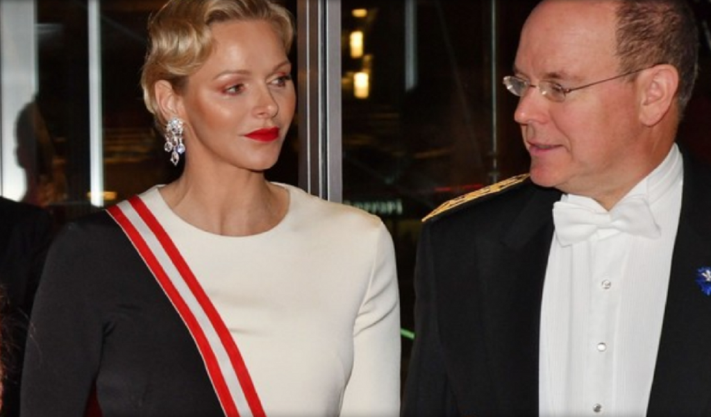 Printesa Charlene dupa iesirea din spital si printul Albert de Monaco