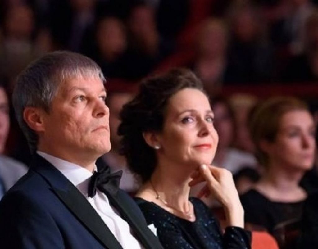 Dacian Ciolos si Valerie, sotia lui