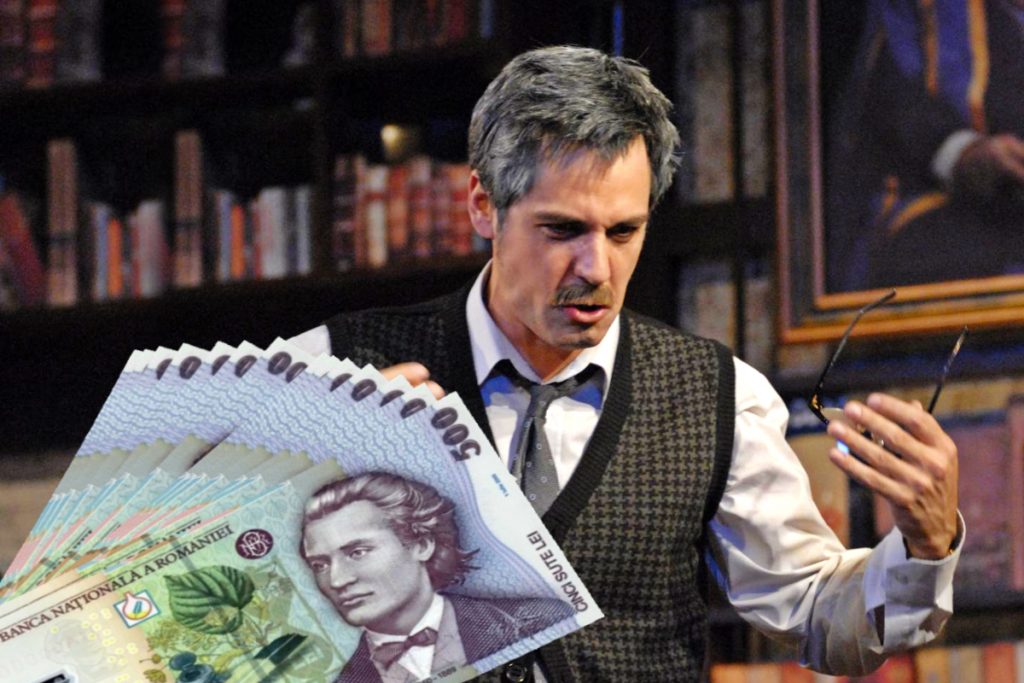 Câţi bani face Ştefan Bănică Jr. din teatru. S-a aflat ce salariu are artistul