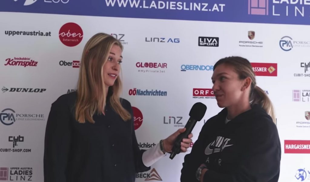 Gafa făcută de Simona Halep la un interviu. Cum s-a făcut de râs sportiva în Austria