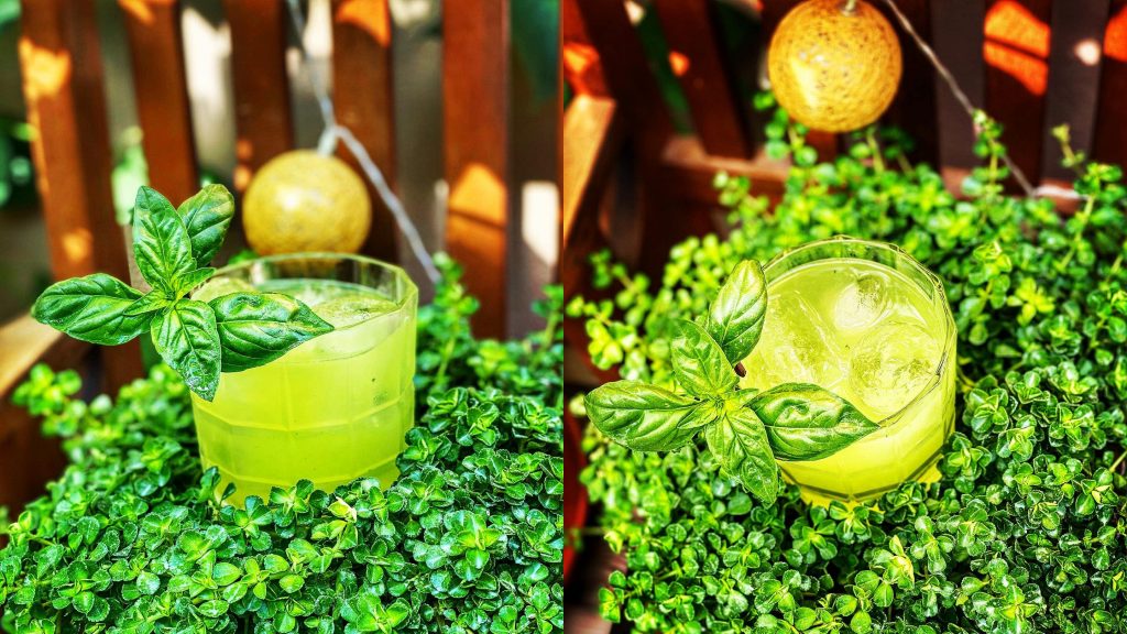 Cum faci un Gin Basil Smash, un cocktail verde cât se poate de sănătos