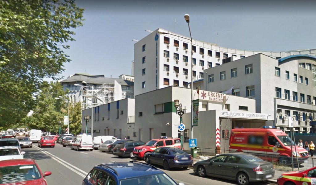 Scene de groază în București, după ce o femeie infectată cu COVID-19 s-a aruncat de la etajul şase al Spitalului Floreasca